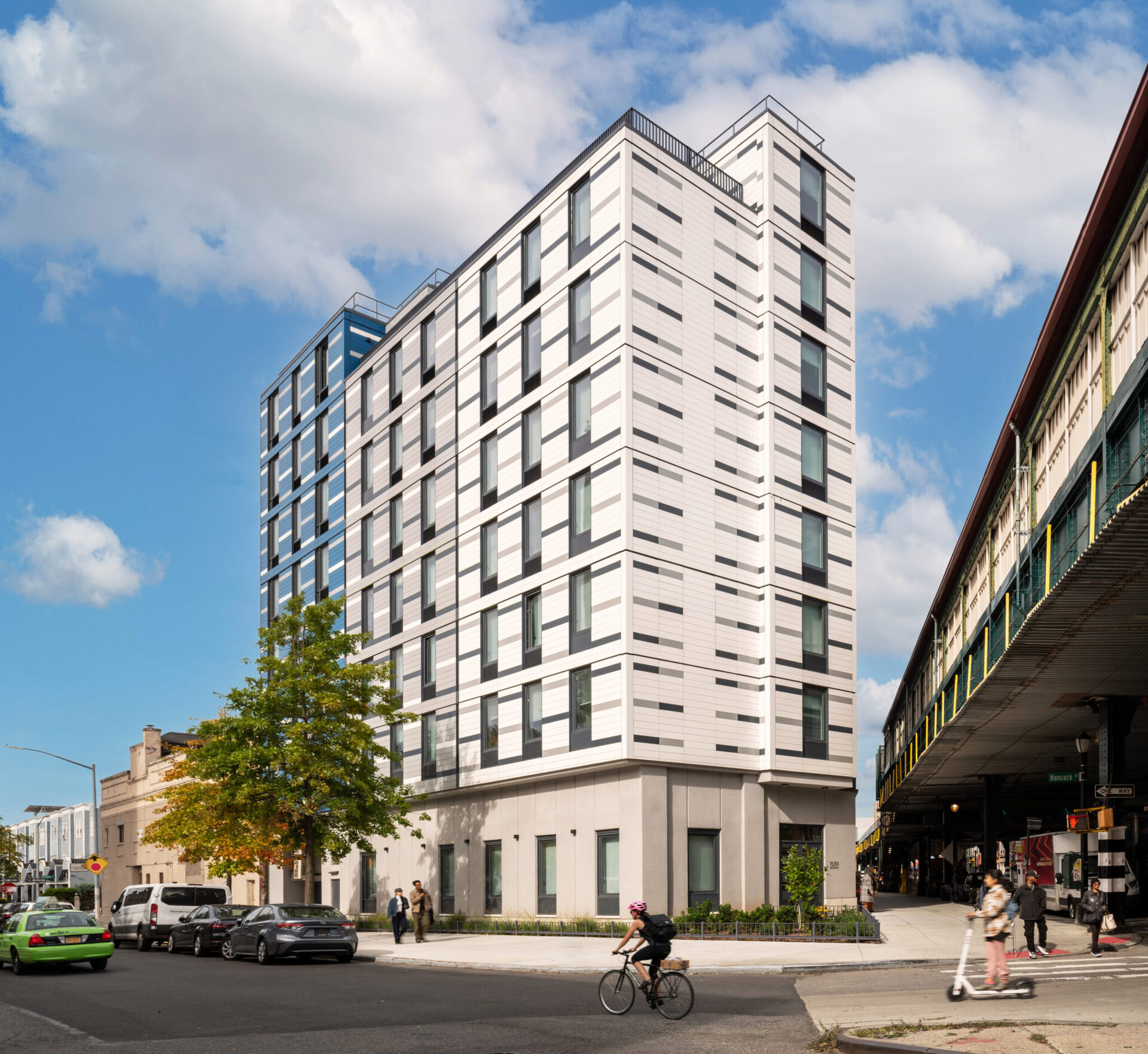 1510 Broadway — completed exterior in daylight from street level