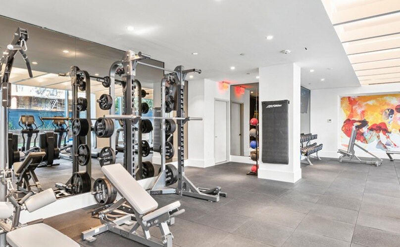Eve East Village — fitness amenity space