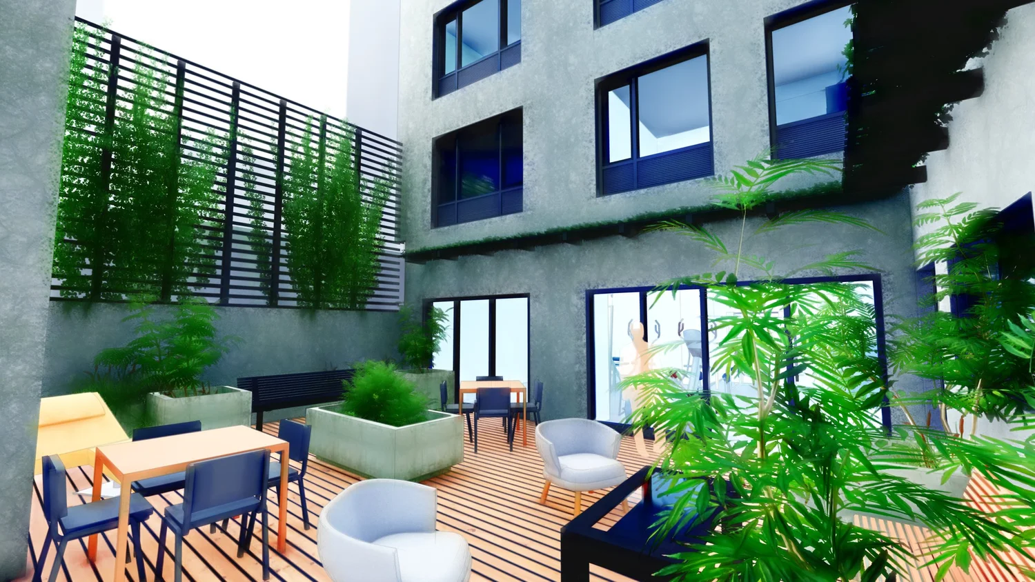 Outdoor patio amenity